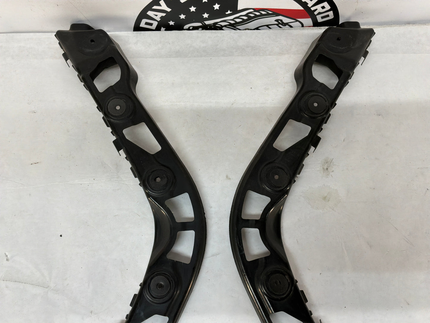 2014 Chevy SS Sedan RH & LH Rear Bumper Brackets Guides Supports OEM
