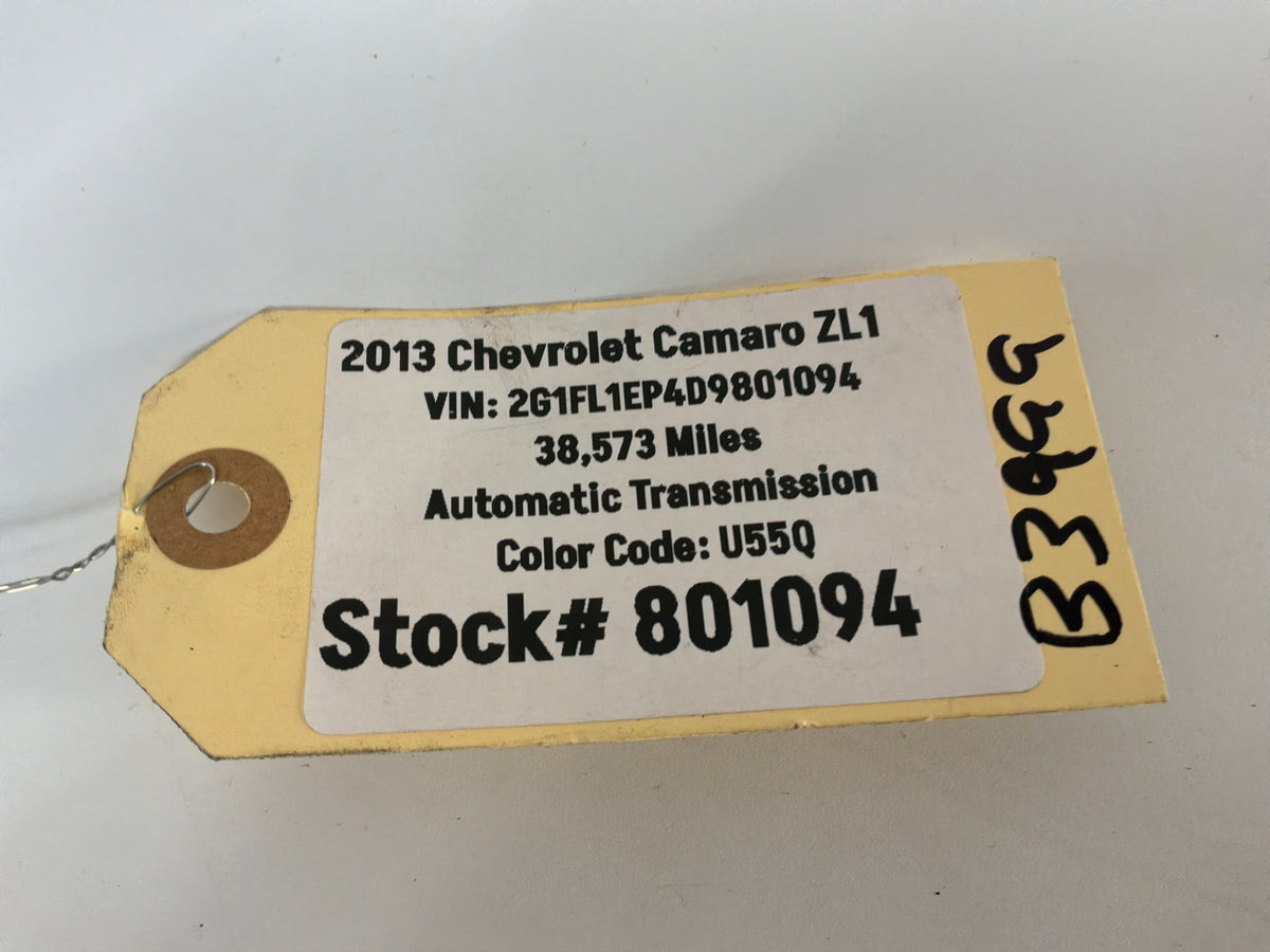 2013 Chevy Camaro ZL1 Engine Motor Positive Negative Battery Wire Wiring Harness OEM