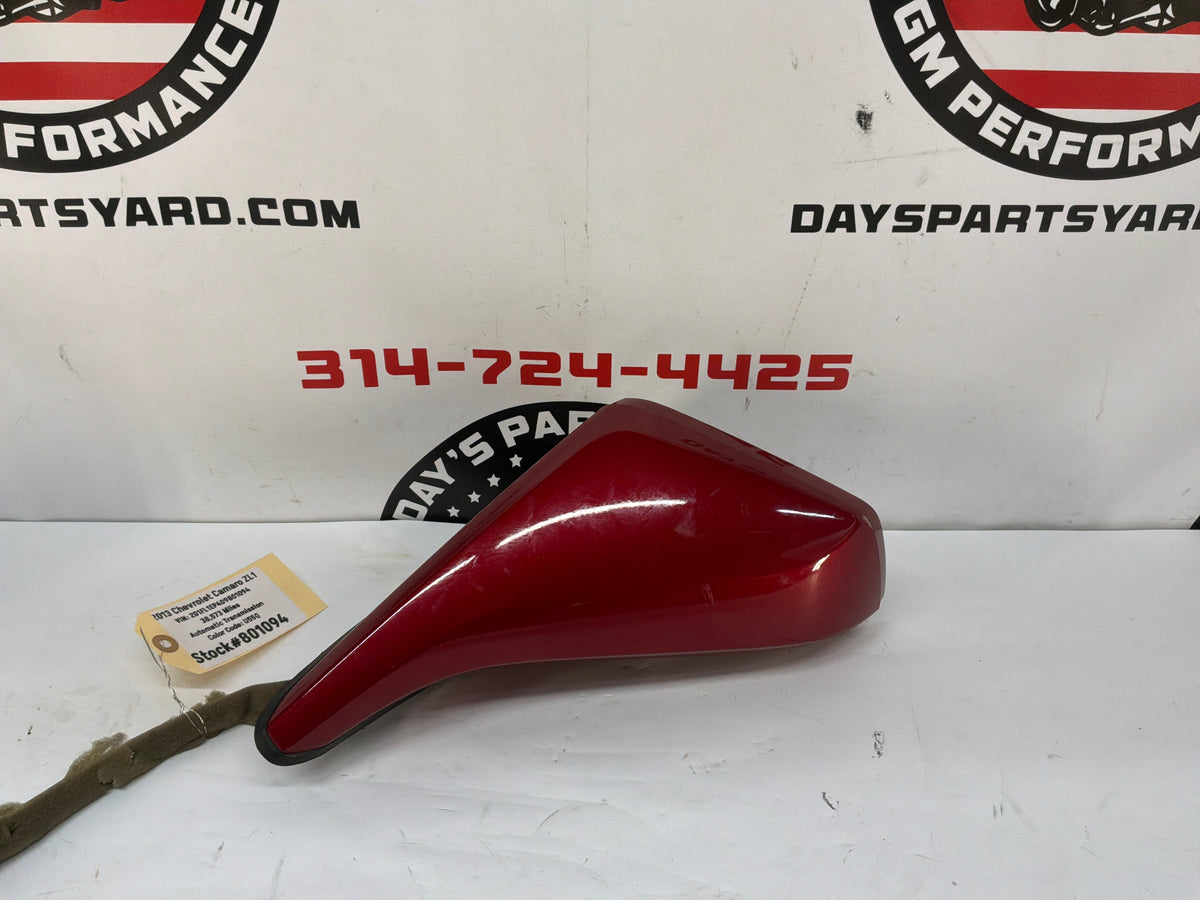 2013 Chevy Camaro ZL1 LH Driver Exterior Outside Mirror Black OEM