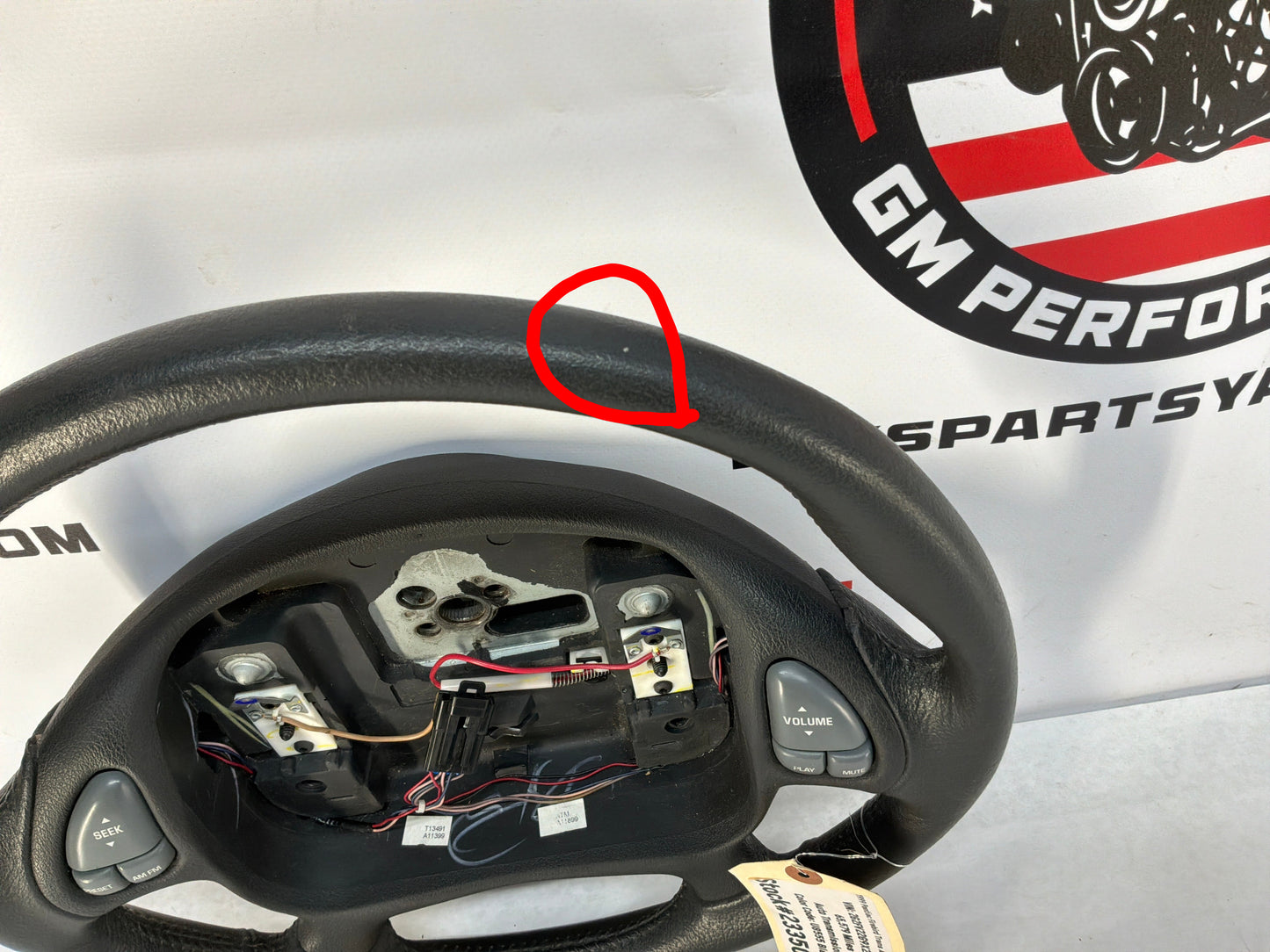 1999 Pontiac Firebird Trans Am Formula WS6 Steering Wheel OEM