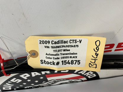 2009 Cadillac CTS-V RH Passenger Rear Roof Upper Exterior Trim Molding OEM