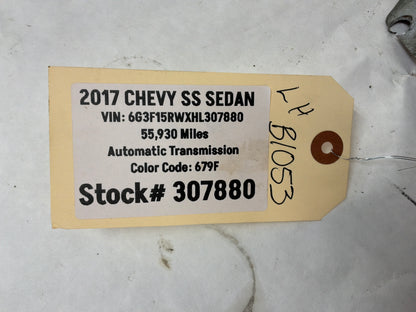 2017 Chevy SS Sedan LH Driver Weld On Hood Hinge Brackets Mounts OEM