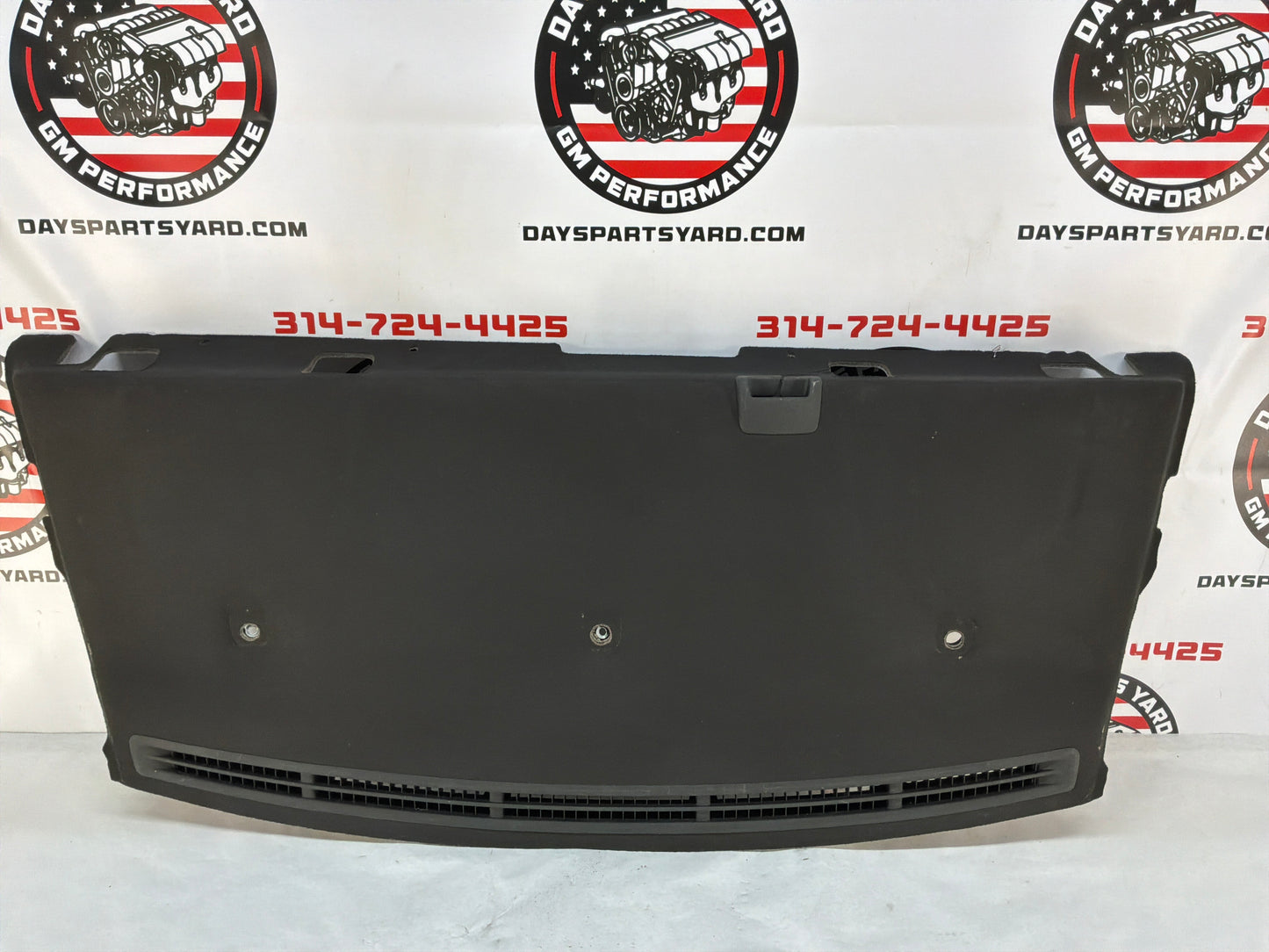 2008 Pontiac G8 Base Rear Package Shelf Deck Tray Trim OEM