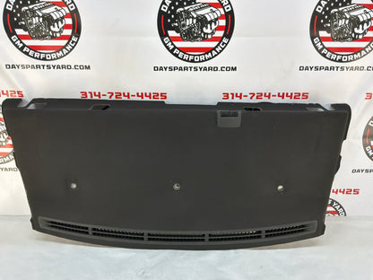2008 Pontiac G8 Base Rear Package Shelf Deck Tray Trim OEM