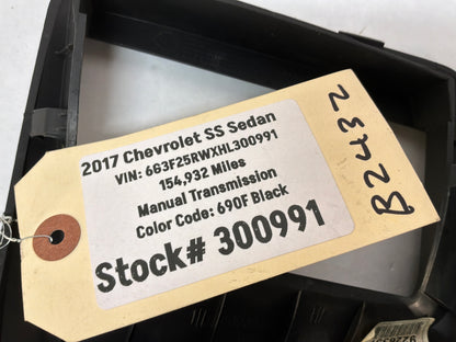 2016 Chevy SS Sedan Heads Up Display Bezel Trim HUD OEM