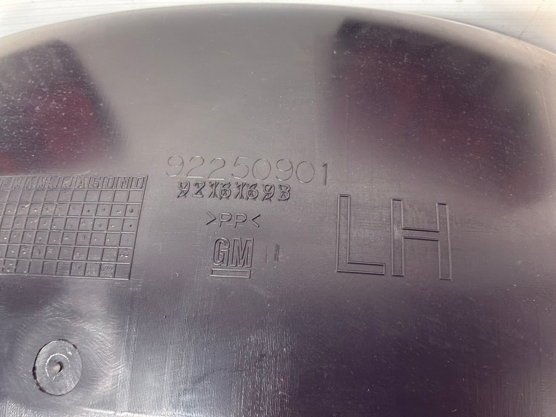 Lh wheel liner - Day's Parts Yard