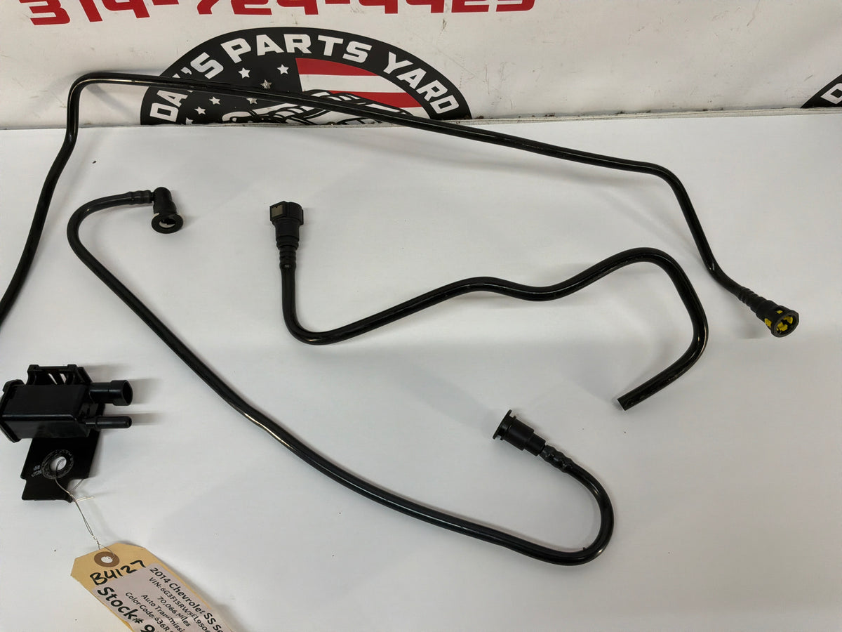 2014 Chevy SS Sedan Intake Manifold Evap Purge Valve Lines Tubes Hoses Lines OEM