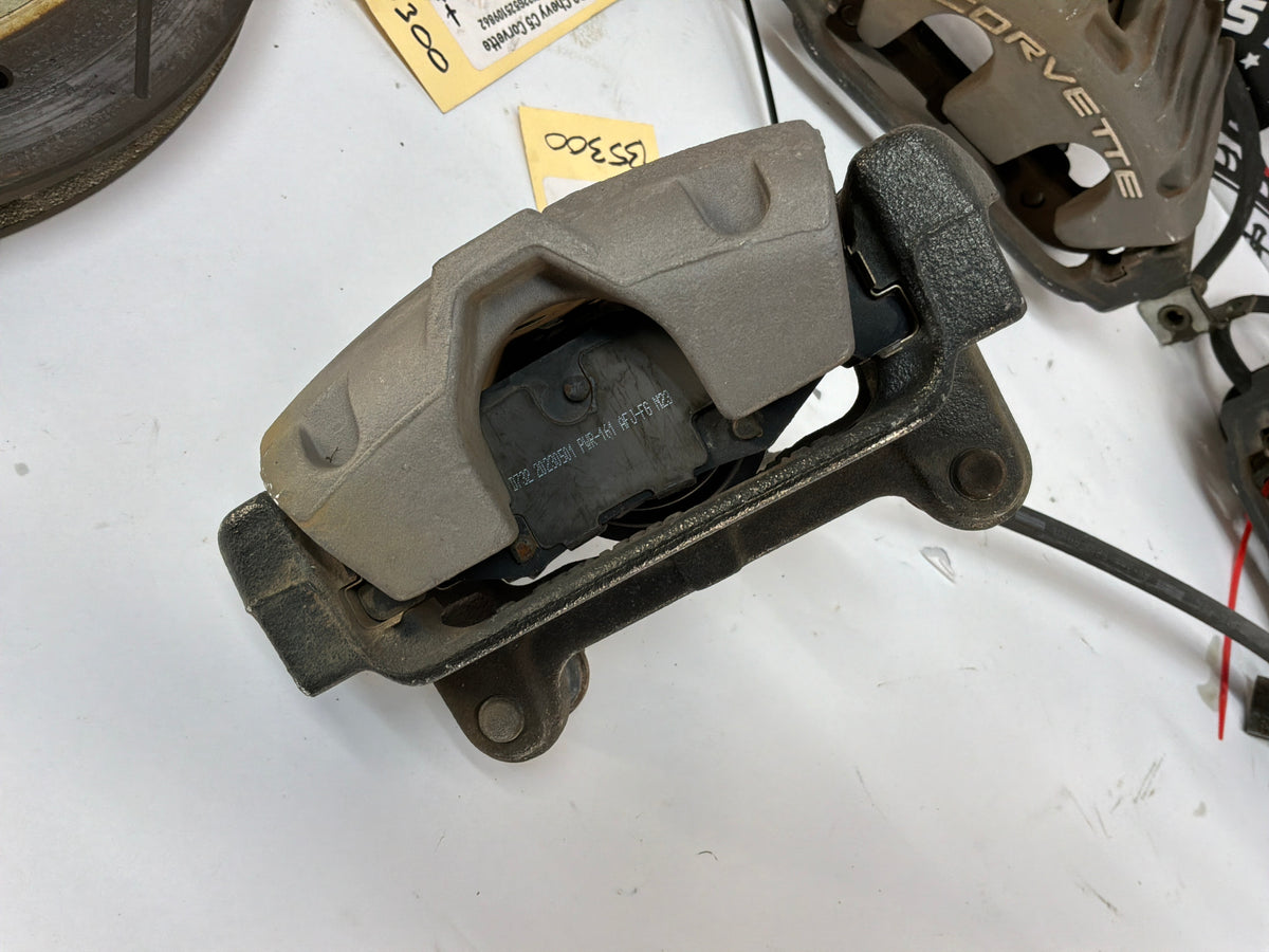 2002 Chevy C5 Corvette PBR Front and Rear Calipers w/ Rotors OEM