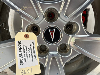 2008 Pontiac G8 GT Factory OEM Wheel 18x8 OEM