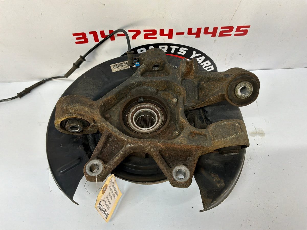 2014 Chevy SS Sedan LH Driver Rear Suspension Spindle Knuckle Hub Assembly OEM