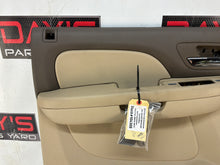 2012 Chevy Avalanche LH Driver Rear Door Panel Cashmere OEM