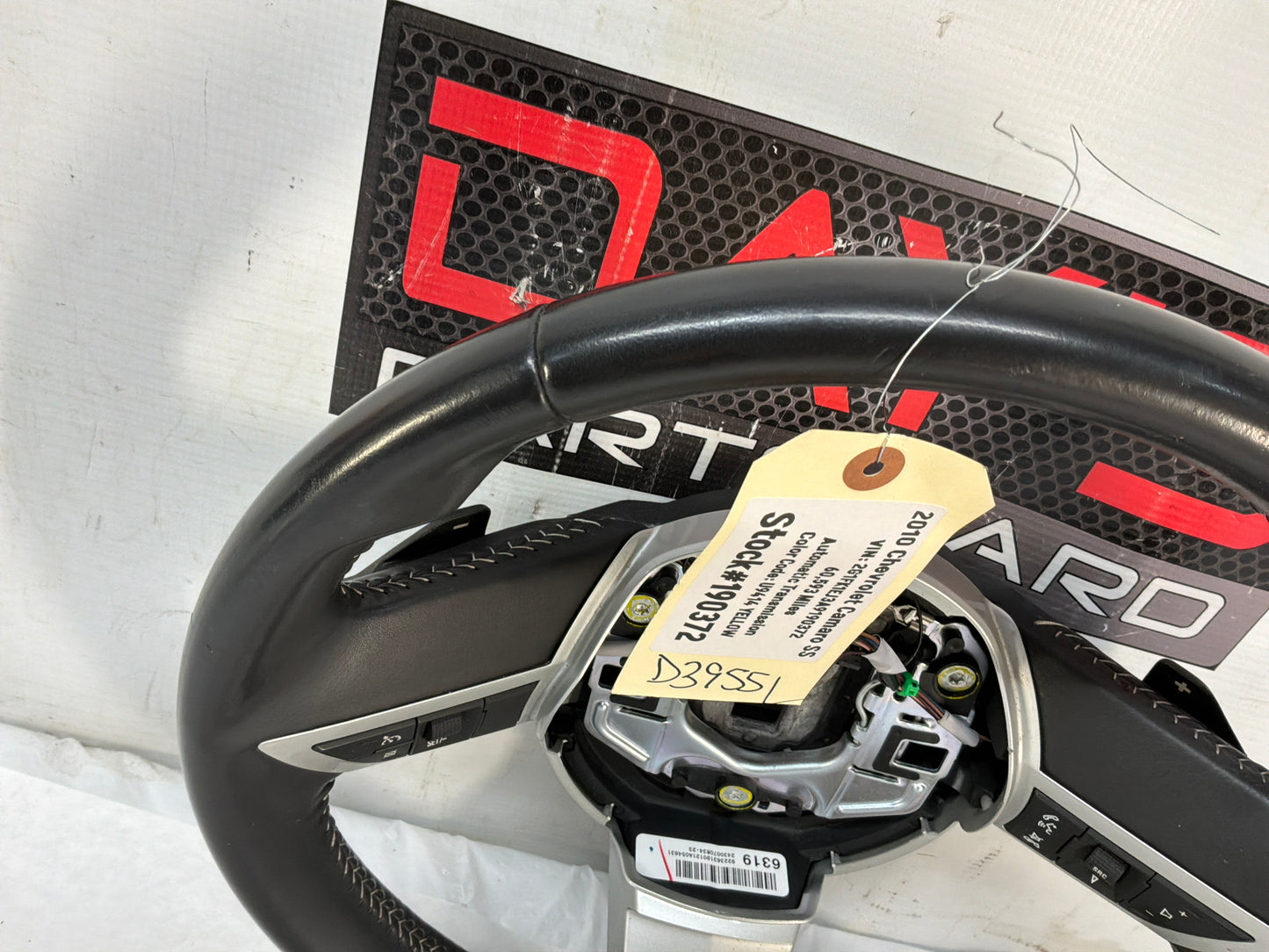2010 Chevy Camaro SS Steering Wheel OEM - Day's Parts Yard