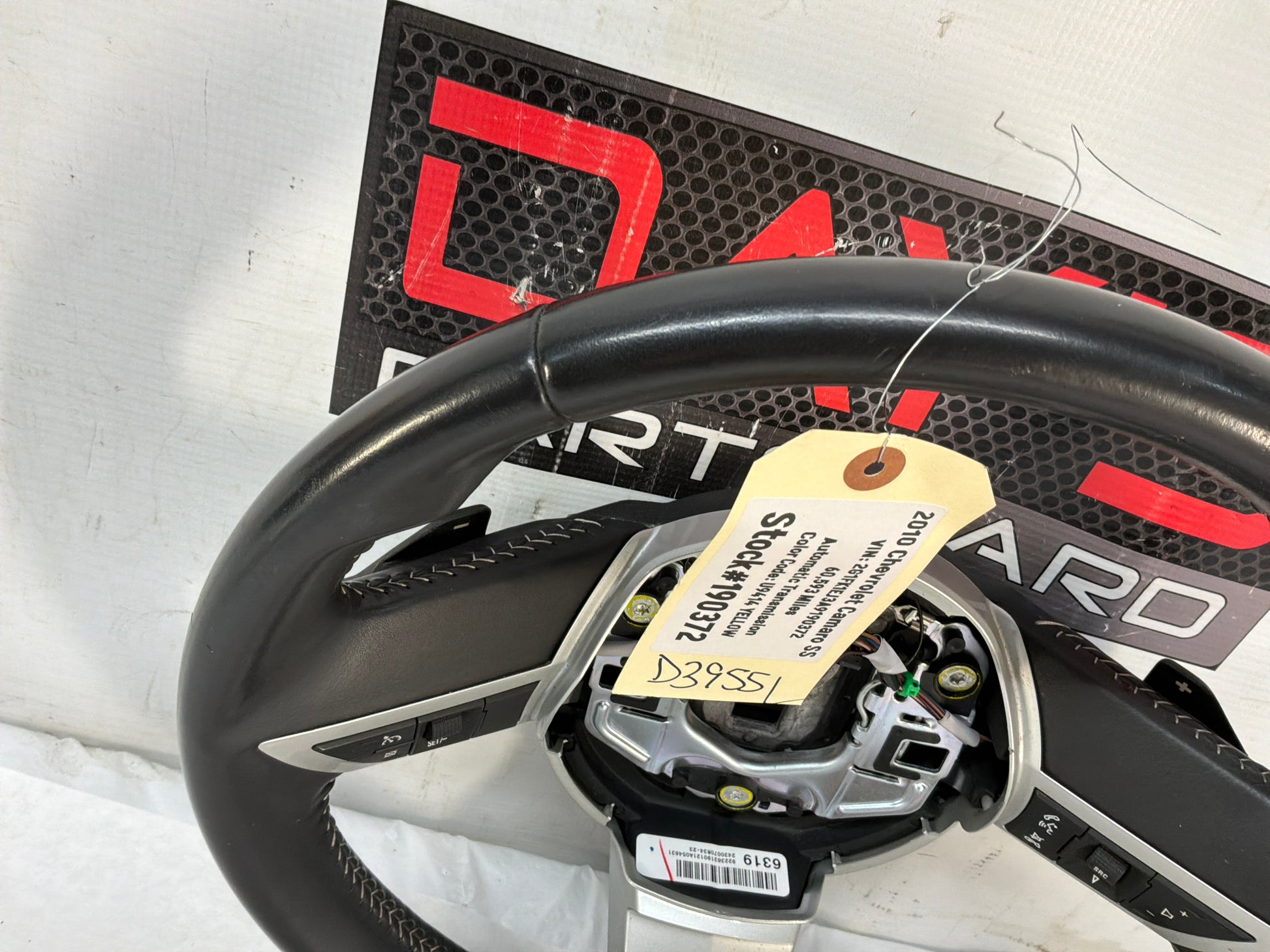 2010 Chevy Camaro SS Steering Wheel OEM - Day's Parts Yard