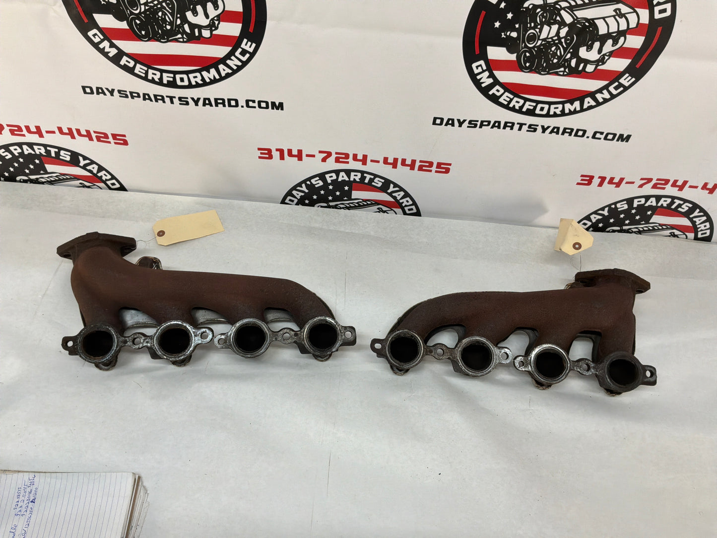 2011 Chevy Caprice PPV RH & LH Factory Exhaust Manifolds OEM