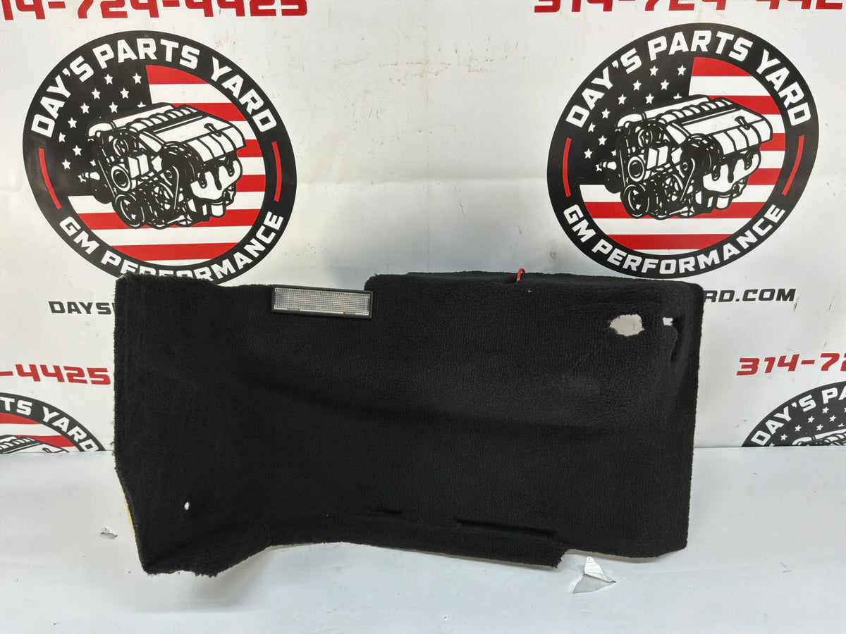 2002 Chevy C5 Corvette RH Passenger Rear Trunk Cargo Compartment Carpet Trim Liner Insert OEM