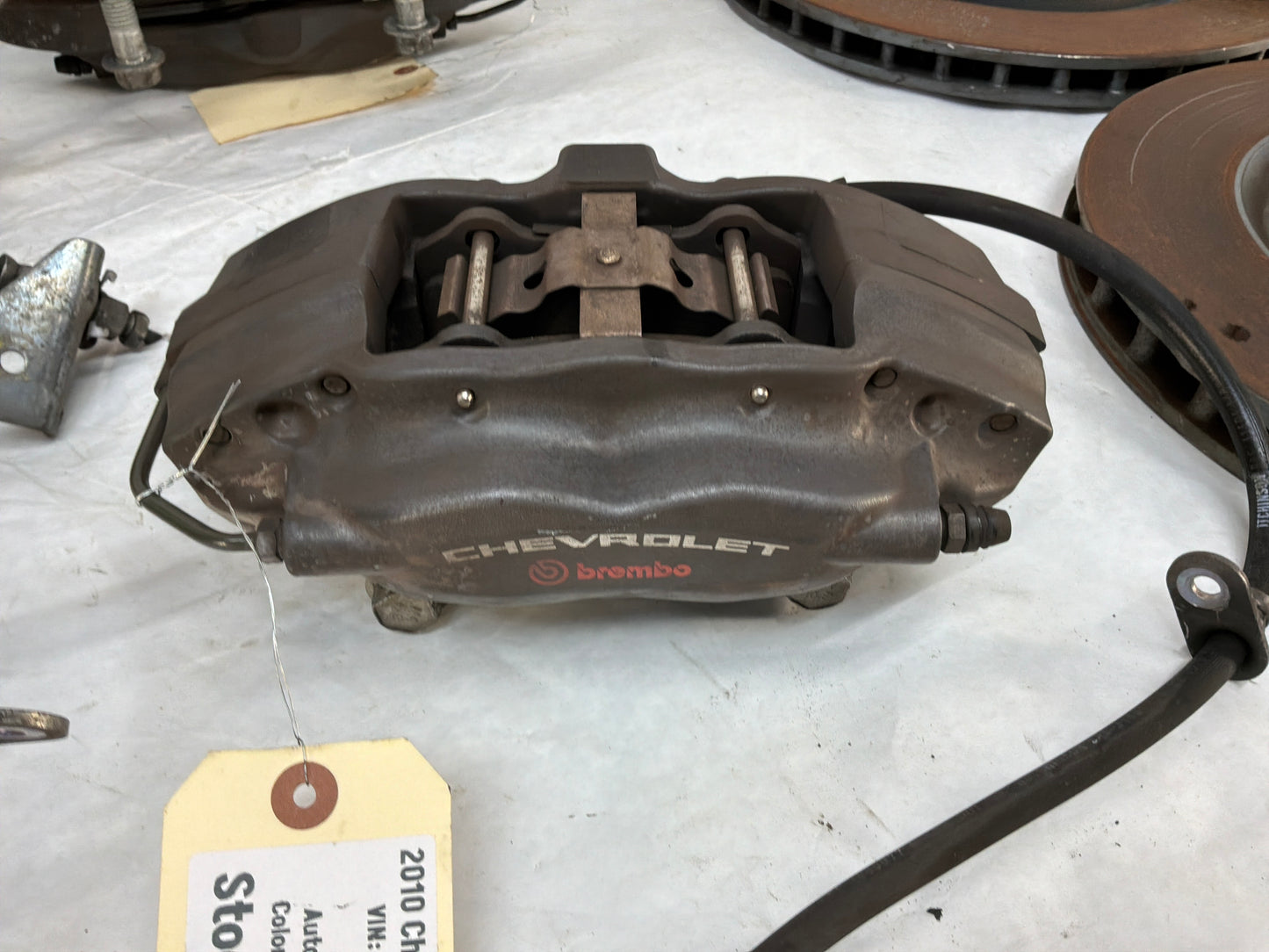 Front and rear brembo calipers and rotors - Day's Parts Yard