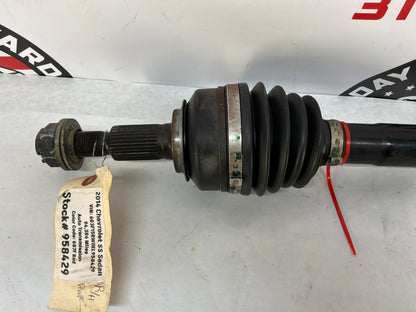 2014 Chevy SS Sedan RH Passenger Rear CV Axle Half Shaft OEM