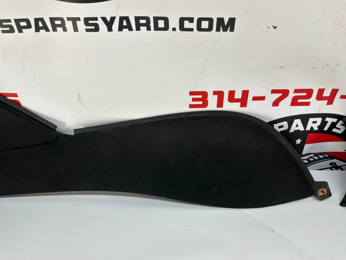 2006 Pontiac GTO RH & LH Console Interior Black Suede Trim Panels OEM