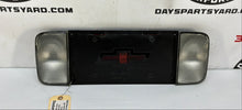 2002 Chevy C5 Corvette Rear License Plate Bracket Finish Panel Reverse Lights Lamps OEM