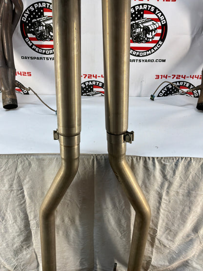 2014 Chevy SS Sedan American Racing Long Tube Exhaust Headers w/ Catted X Pipe