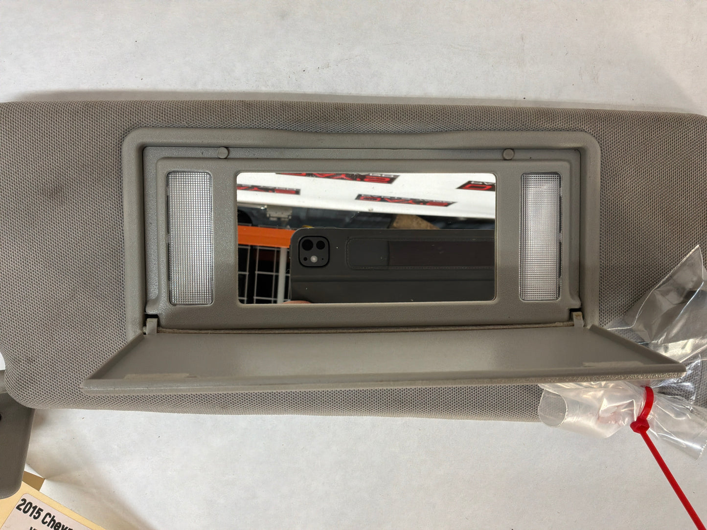 2015 Chevy SS Sedan RH & LH Sun Visor Sunvisor Shade OEM