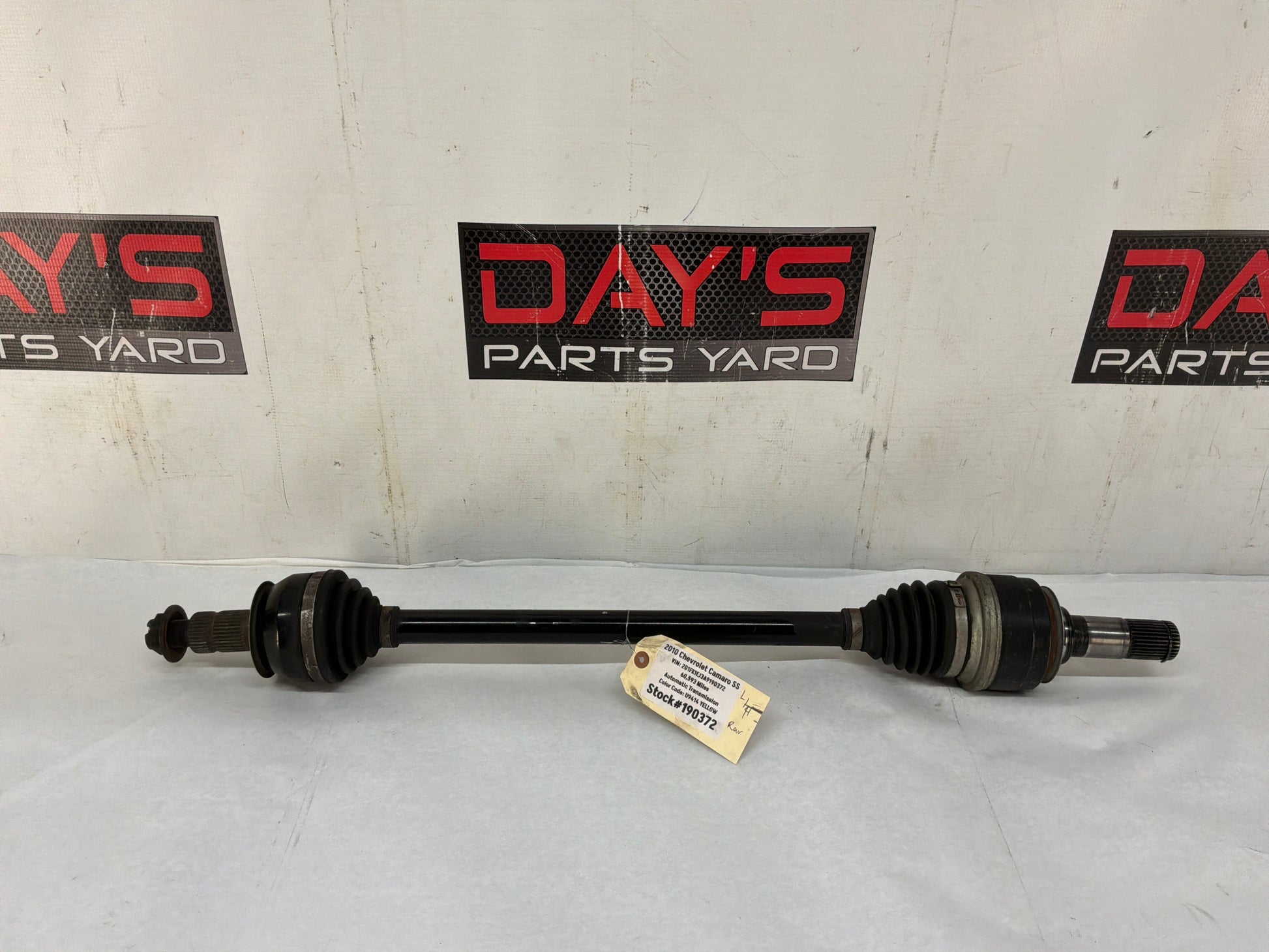 Lh axle - Day's Parts Yard