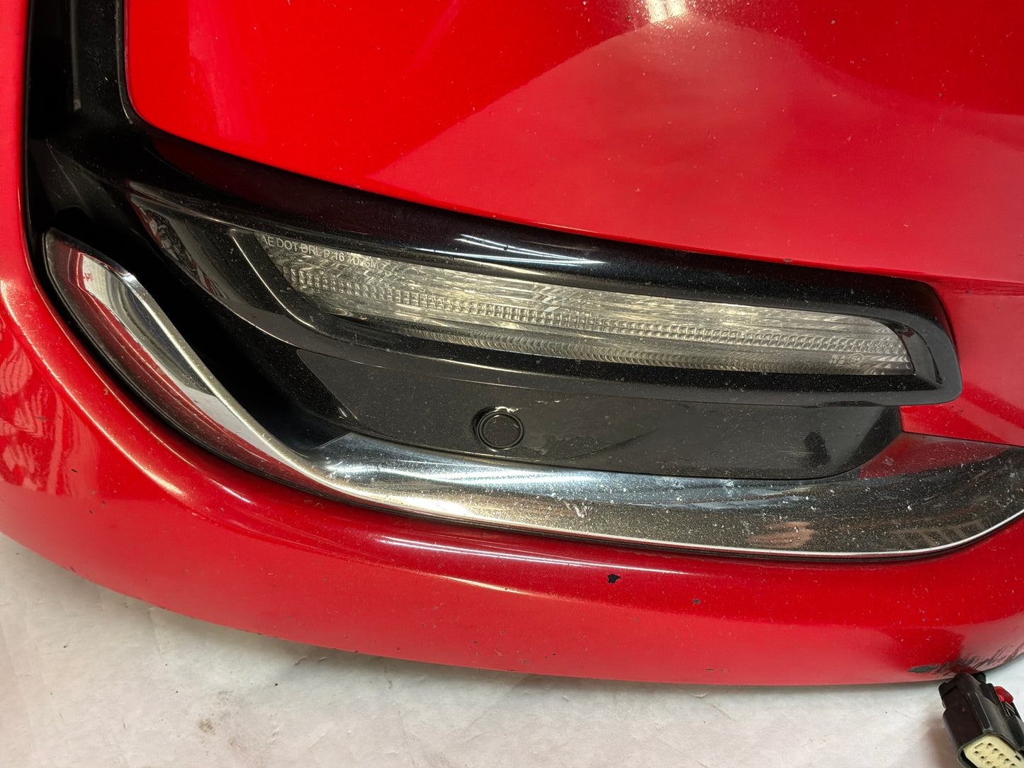 2014 Chevy SS Sedan Complete Front Bumper Fascia Cover Red OEM