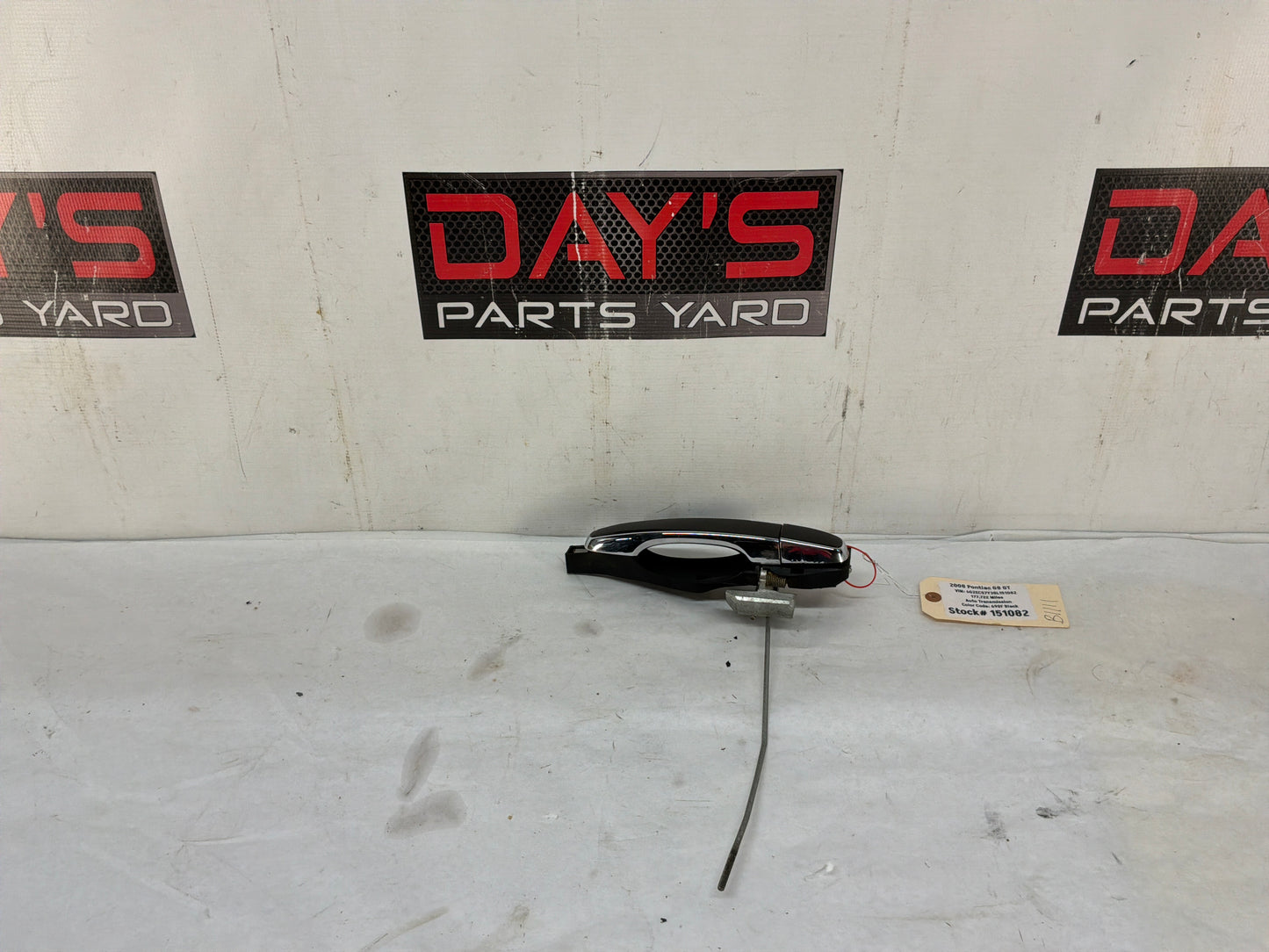 2008 Pontiac G8 GT RH Passenger Front Exterior Out Side Door Handles OEM