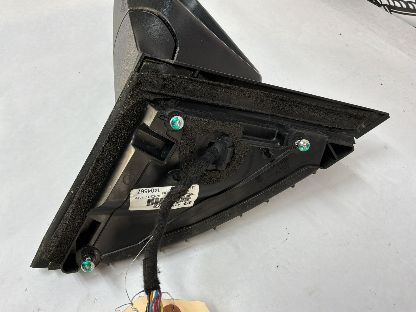 2017 Chevy SS Sedan LH Driver Exterior Out Side Mirror Gray OEM