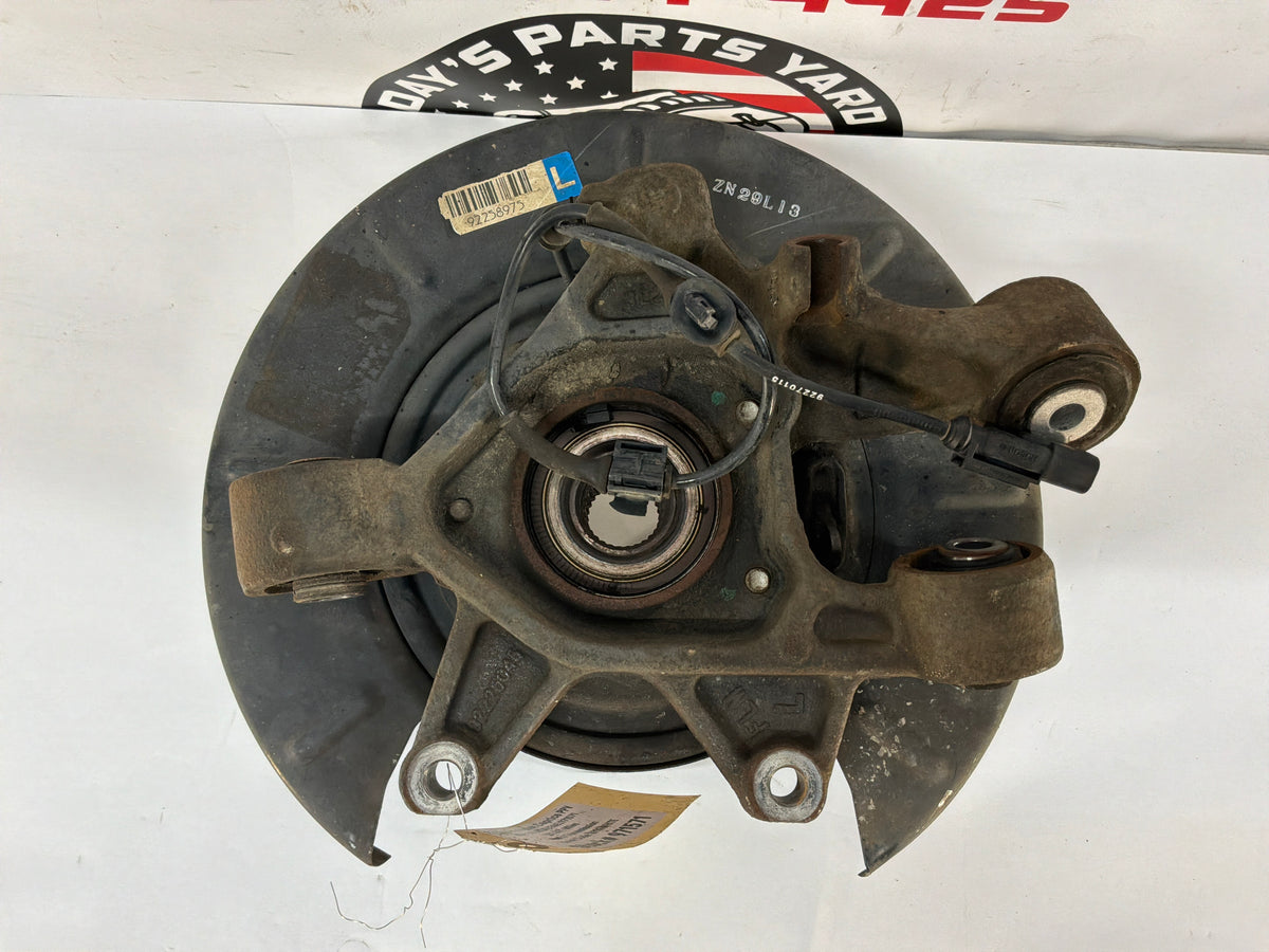 2014 Chevy Caprice PPV LH Driver Rear Suspension Spindle Knuckle Hub Assembly OEM