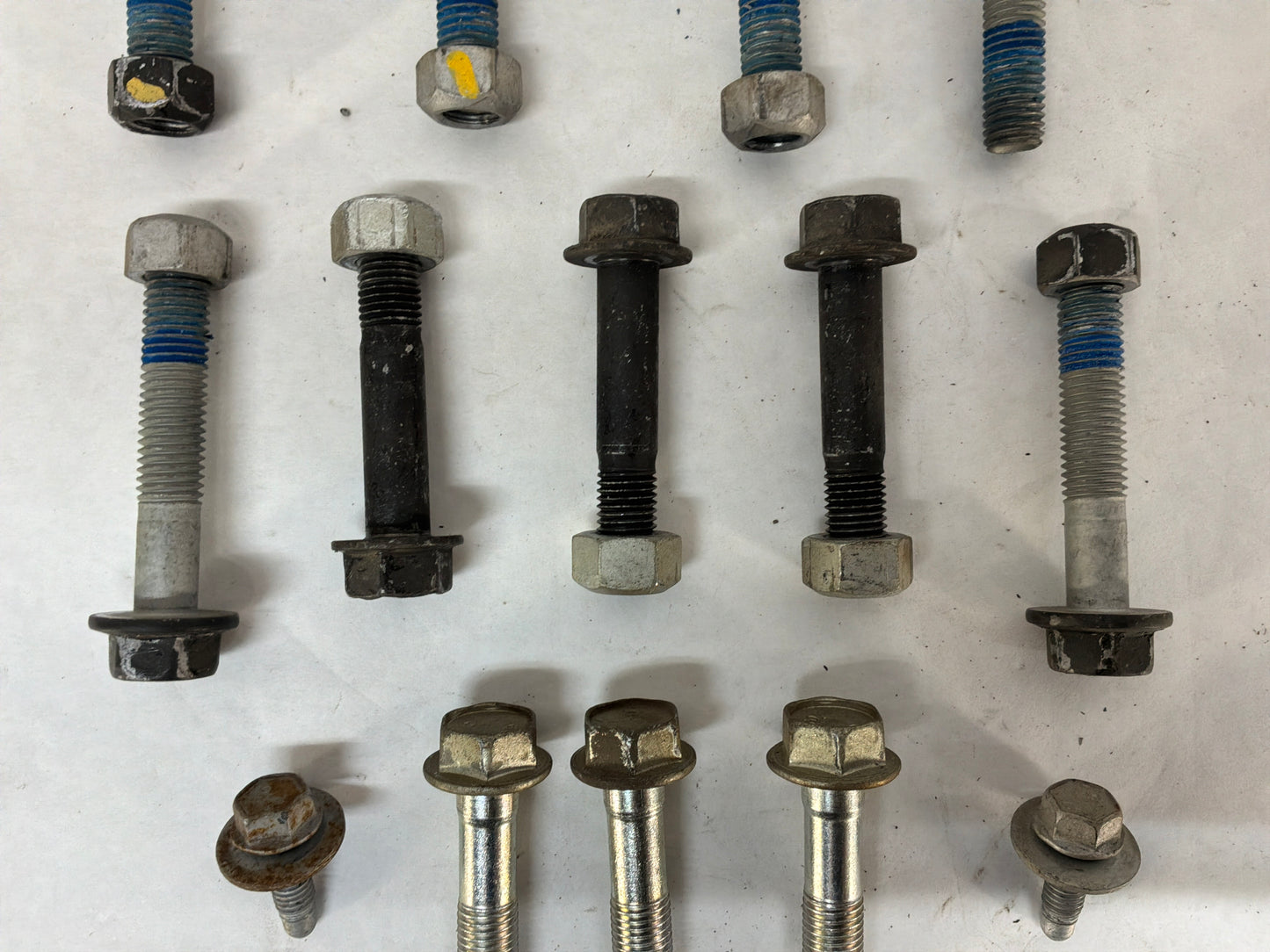 2015 Chevy SS Sedan Driveshaft Drive Shaft Propeller Hardware Nuts Bolts OEM