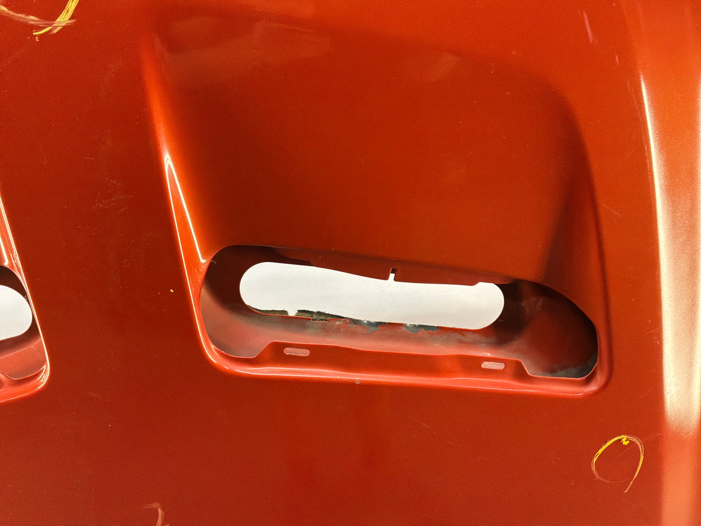 2008 Pontiac G8 Base Hood Assembly OEM Orange