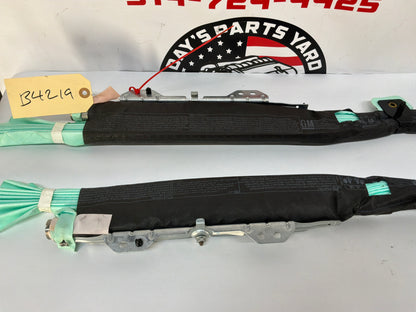 2014 Chevrolet SS Sedan RH & LH Roof Side Rail Curtain Airbag Air Bag Set OEM