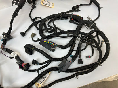 2013 Chevy Camaro ZL1 Engine Bay Head Lamp Light Firewall Wire Wiring Harness OEM