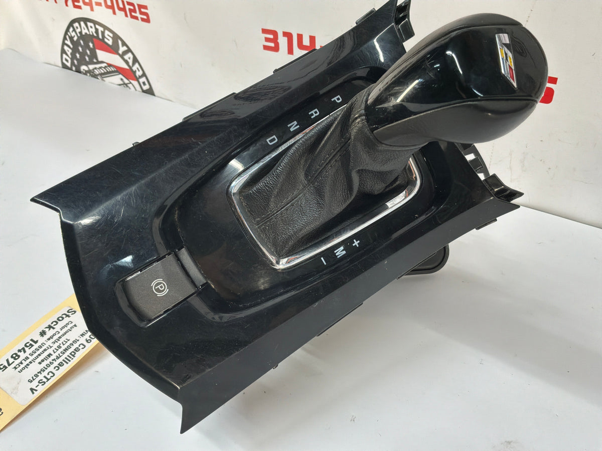 2009 Cadillac CTS-V Automatic Transmission Shifter Gear Selector Trim Bezel Panel Black OEM