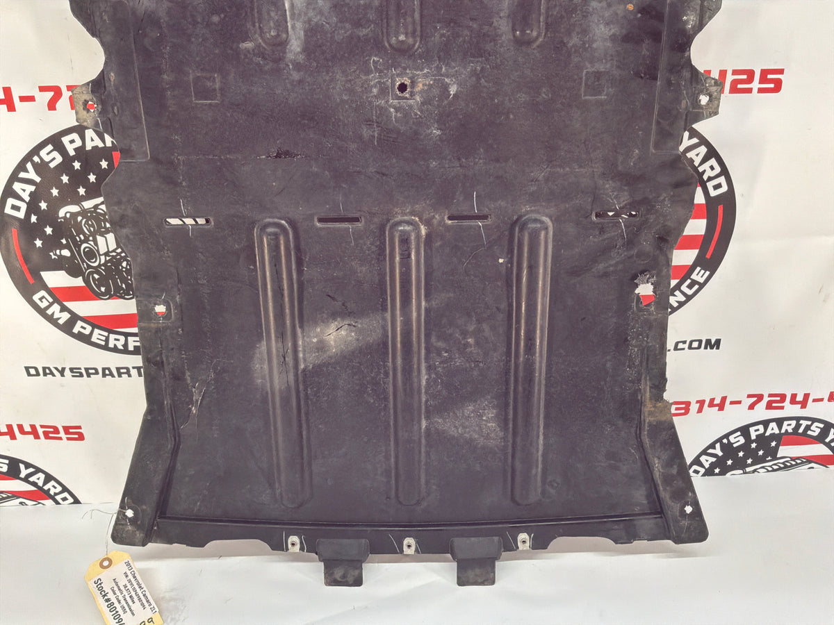 2013 Chevy Camaro ZL1 Front Bumper Lower Under Body Extension Air Dam Deflector Panel OEM