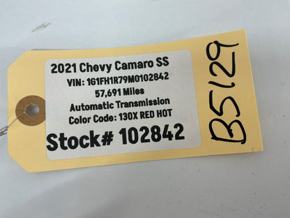 2021 Chevy Camaro SS Keyless Entry Module OEM
