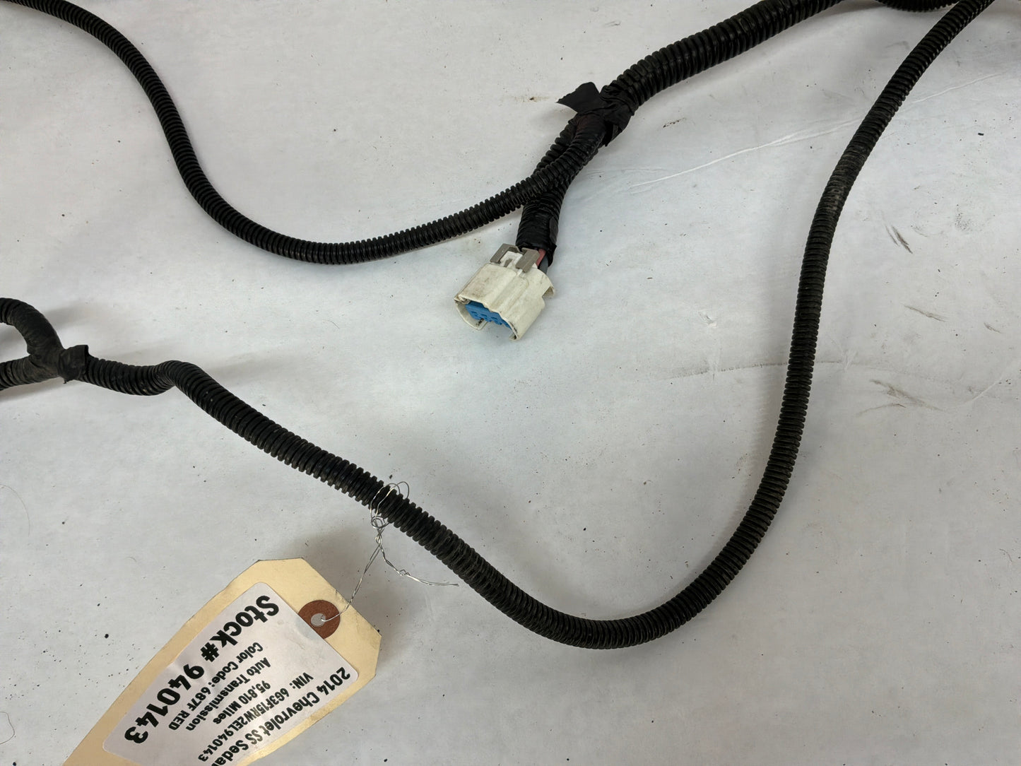 2014 Chevy SS Sedan Fuel Gas Tank Pump Wire Wiring Harness OEM
