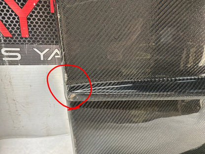 2011 Cadillac CTS-V Coupe Rear Bumper Carbon Fiber Valance Diffuser Aftermarket