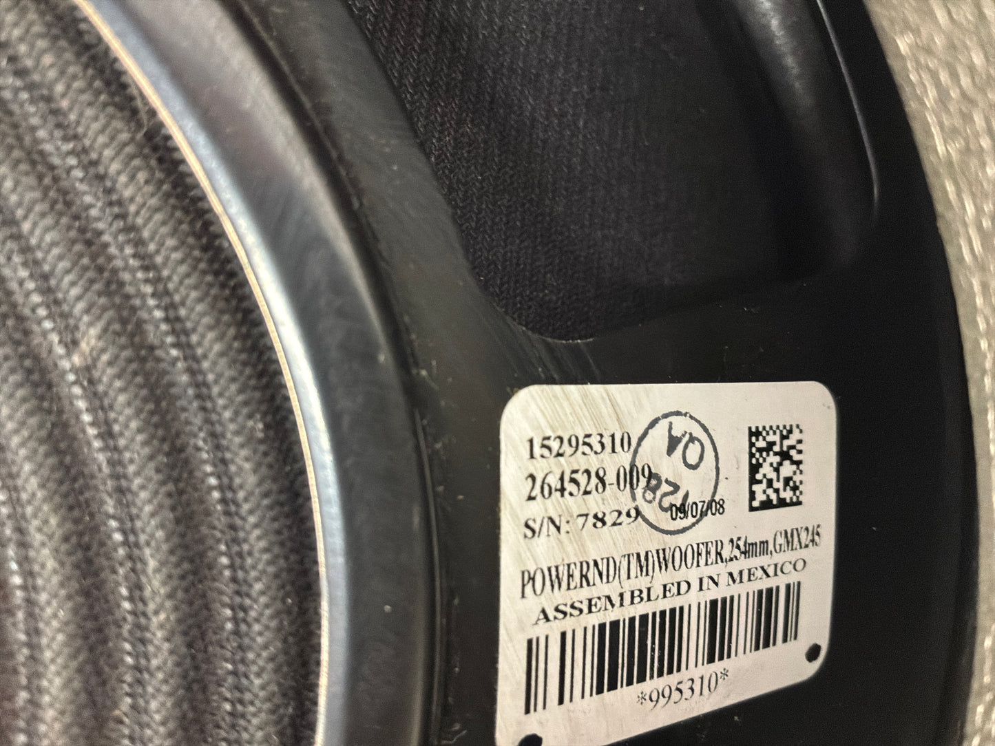 Door speaker - Day's Parts Yard