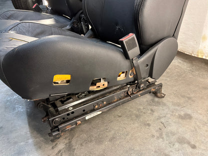 2008 Pontiac G8 GT Seats Fronts and Rears Black Leather OEM