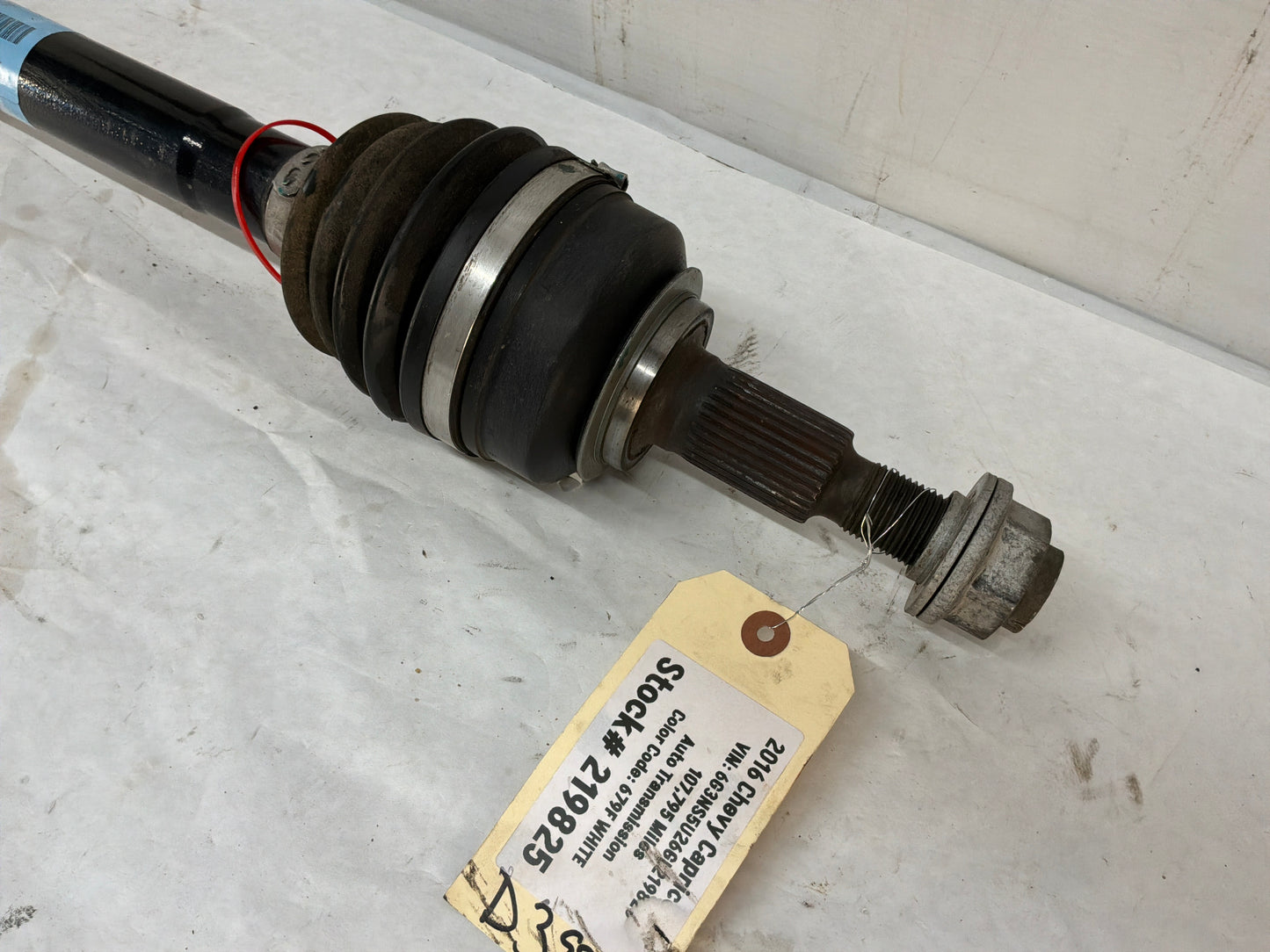 2016 Chevy Caprice PPV RH Passenger Rear CV Axle Half Shaft OEM