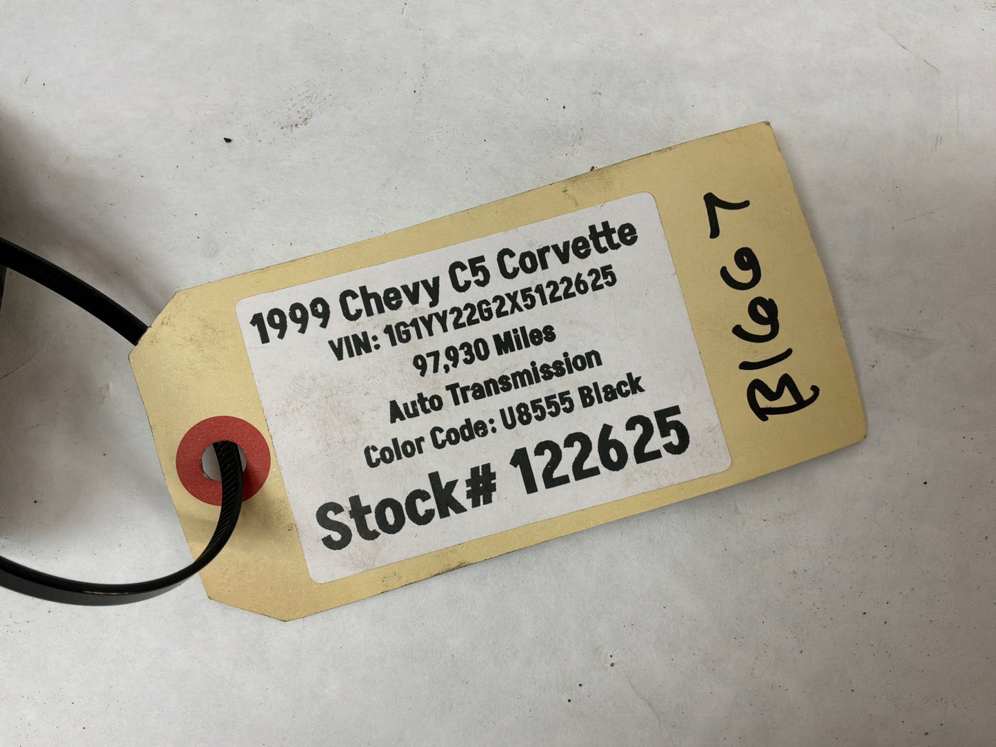 1999 Chevy C5 Corvette Coolant Hose Line Tube Pipe OEM