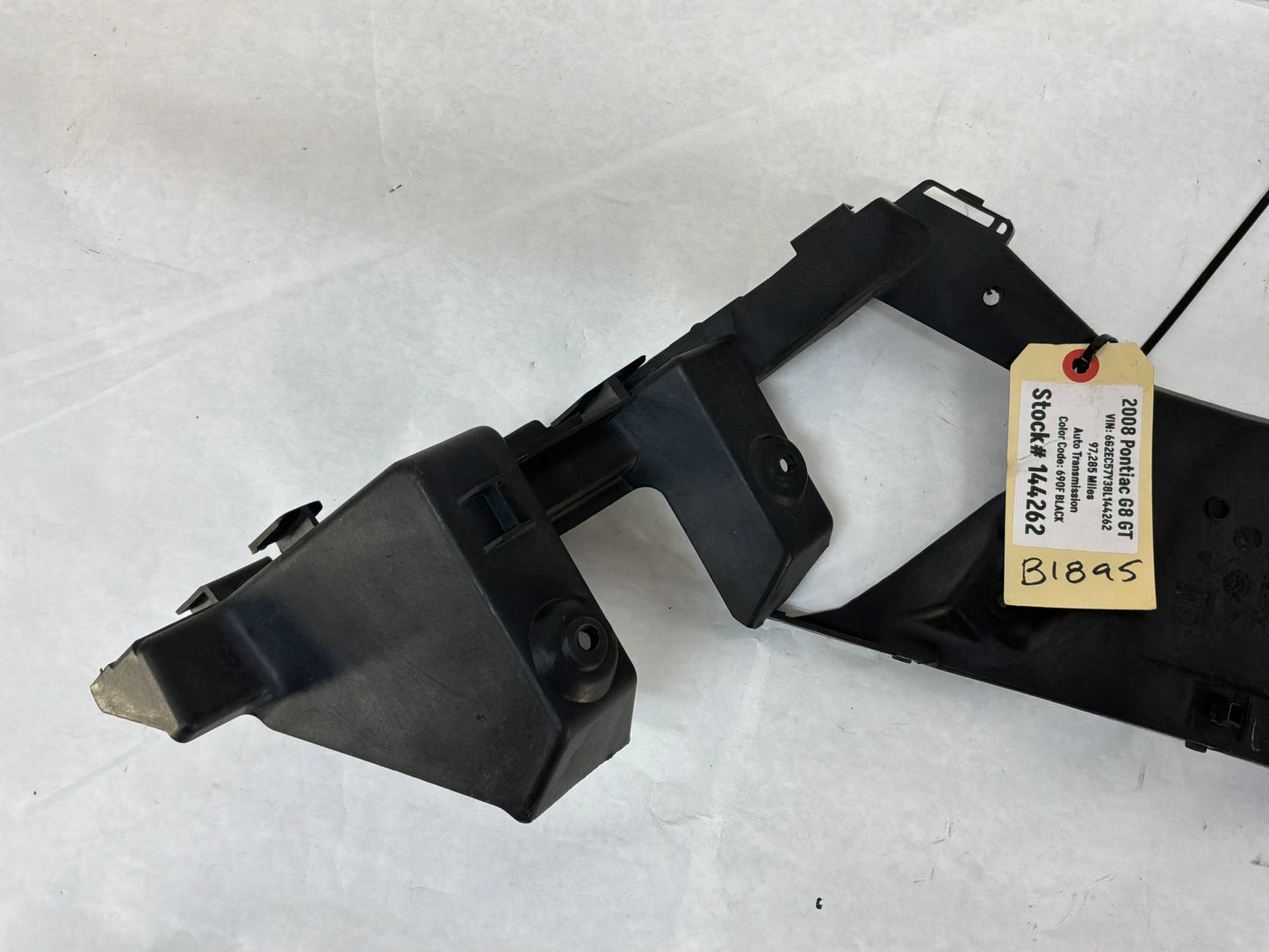 2008 Pontiac G8 GT Complete Rear Bumper Brackets Mounts Supports Guides Set OEM