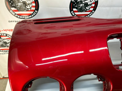2002 Chevy C5 Corvette Rear Bumper Cover Red OEM