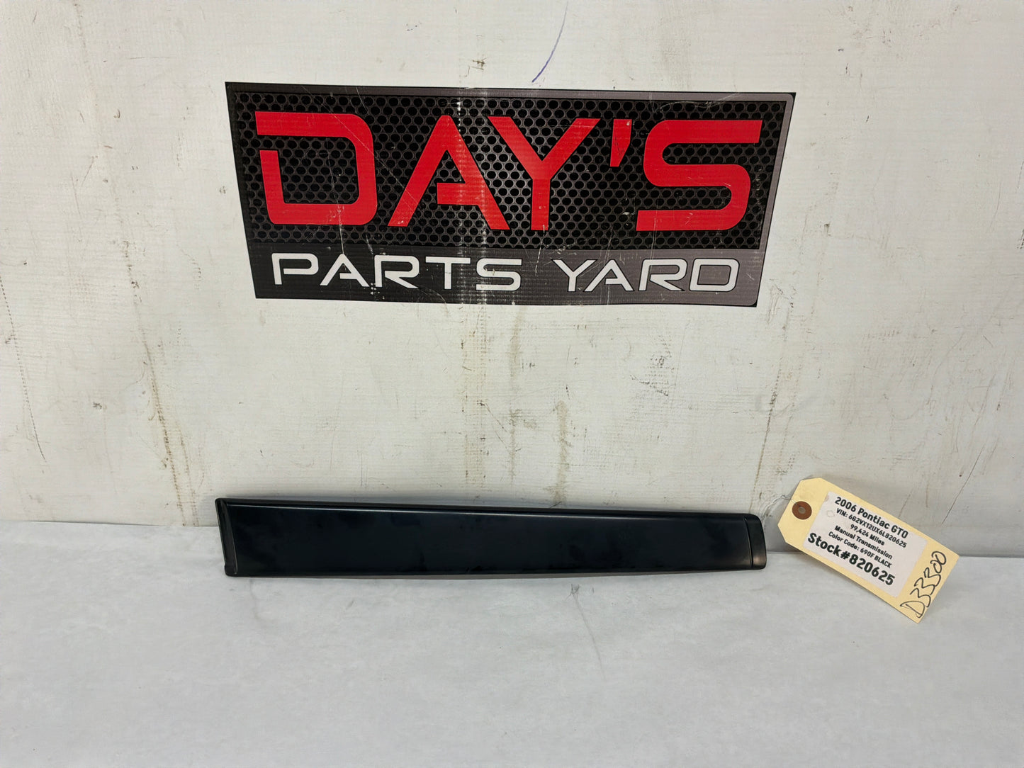 Trim - Day's Parts Yard