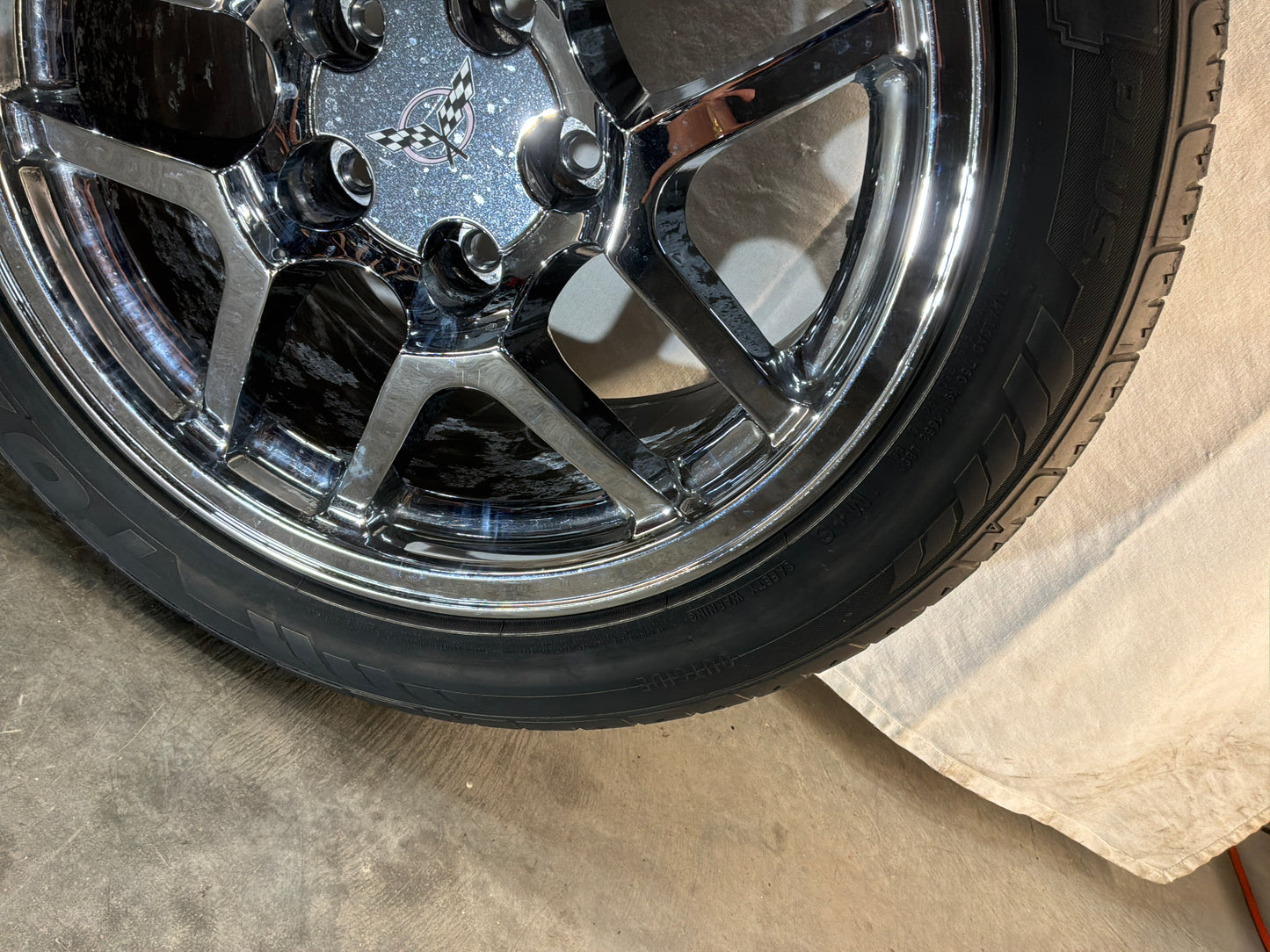 Corvette C5 Z06 Reproduction Wheels and 275/40R17 Toyo Proxes Tires
