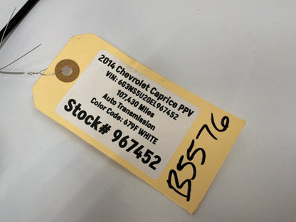 2014 Chevy Caprice PPV LH Driver Rear Door Lock Actuator OEM