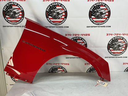 2013 Chevy Camaro 1LE RH Passenger Front Fender Red OEM