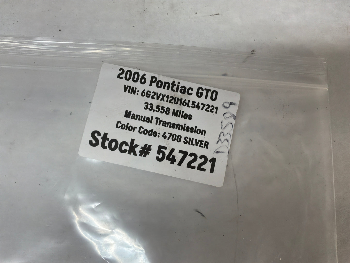 Trunk - Day's Parts Yard